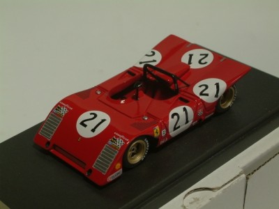 Ferrari 312 P #21 NART Racing Team 24 Hrs Daytona 1971 - Built 1:43